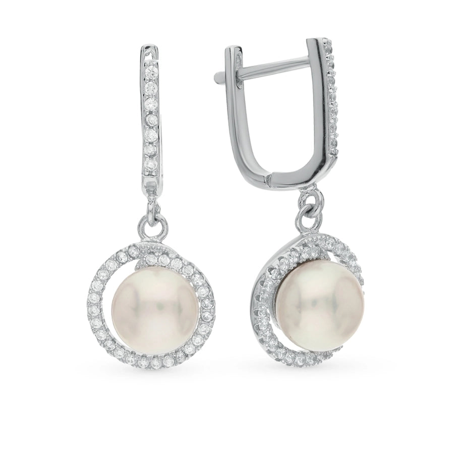 Pearls Drop Earrings