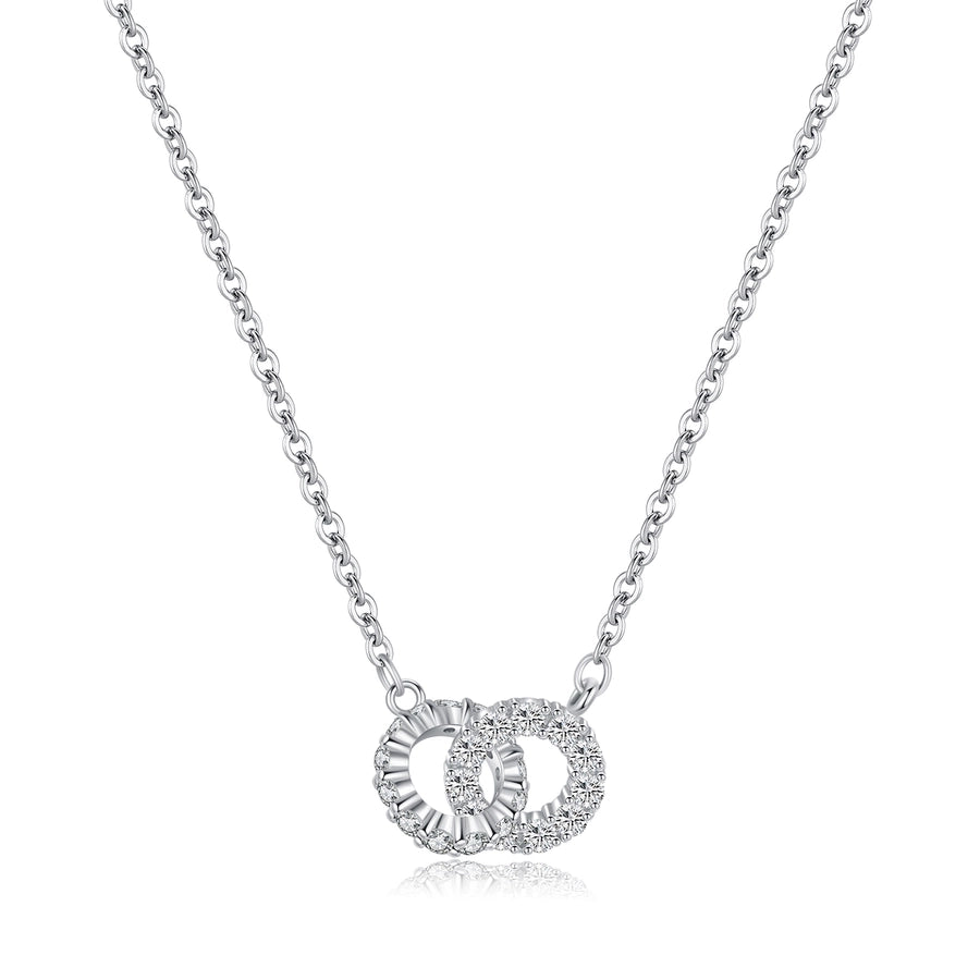 Cable Chain Zircon Pendant