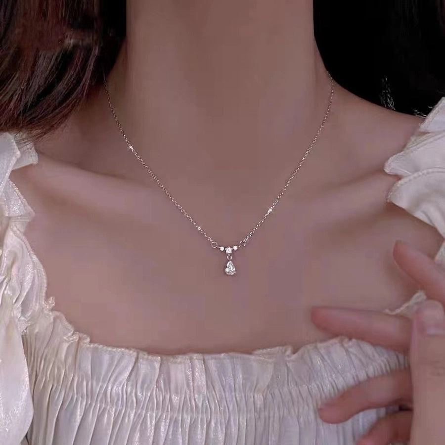 Water Droplets Pendant Necklace