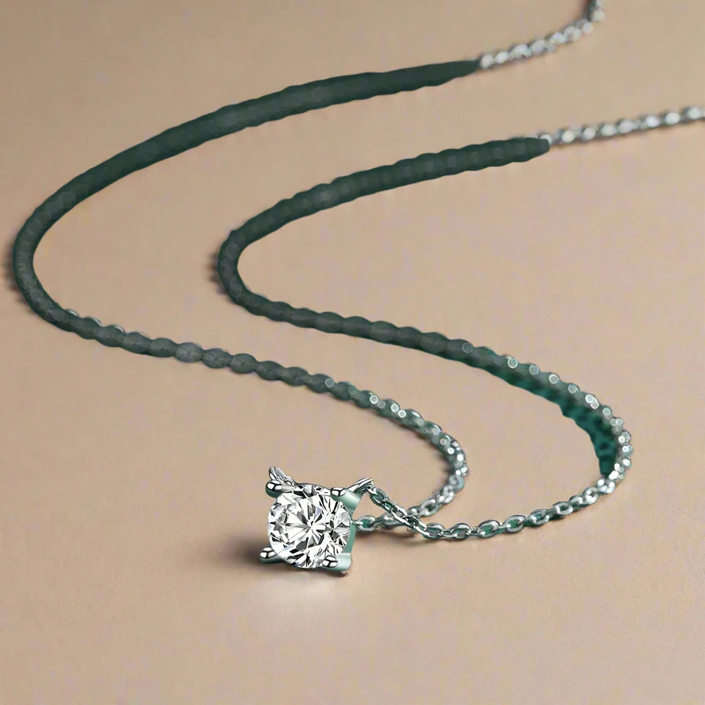 Zircon Pendant Neckpiece