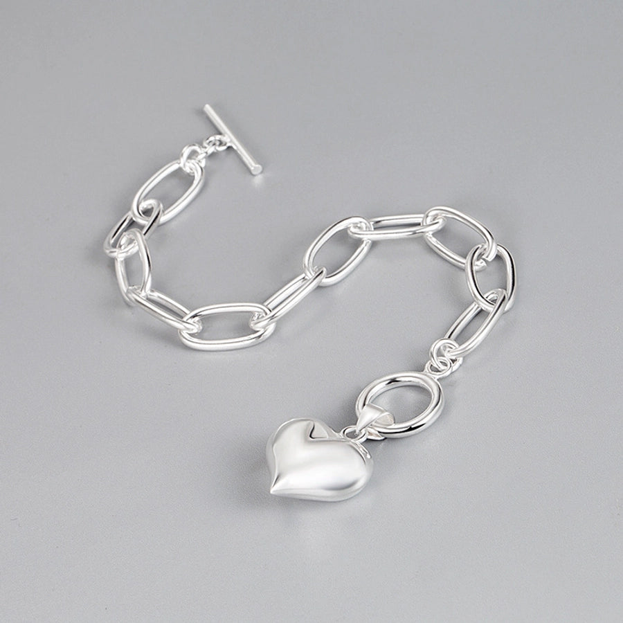 Heart Shape Chain Bracelets