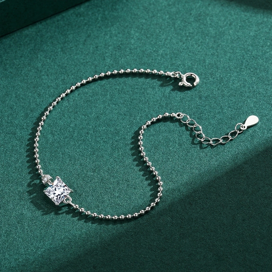 Zircon Square Bracelet