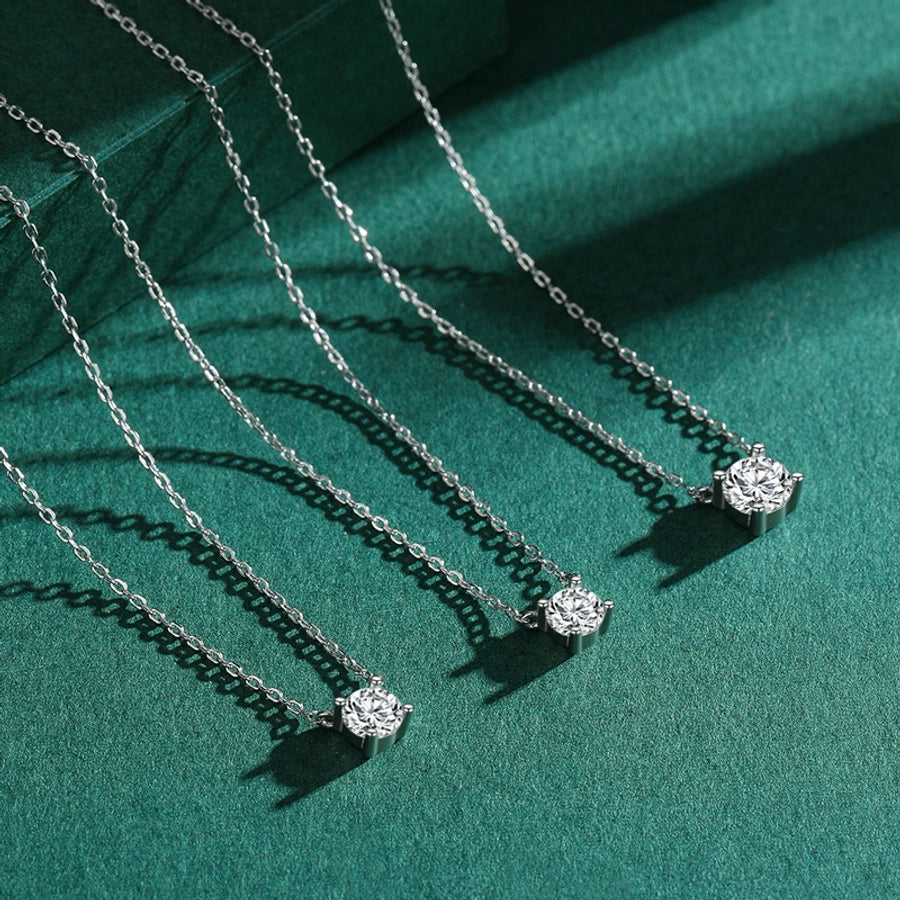 Zircon Pendant Neckpiece