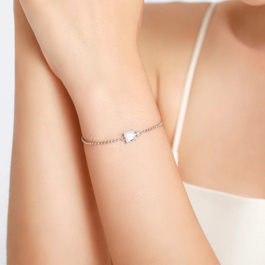 Zircon Square Bracelet