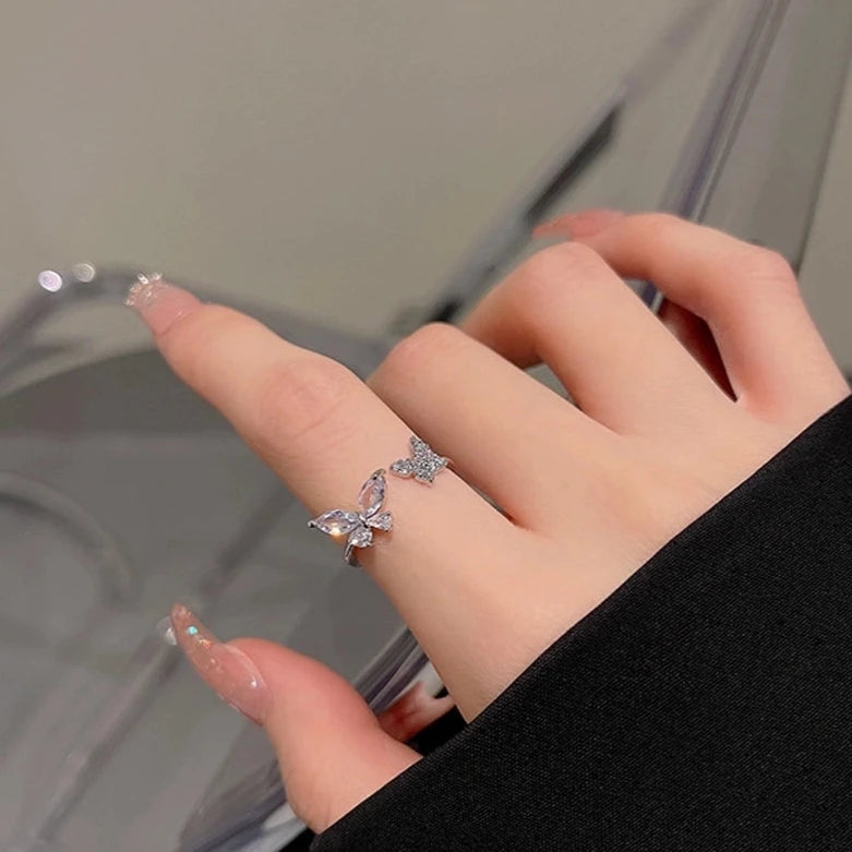 Butterfly Silver Ring