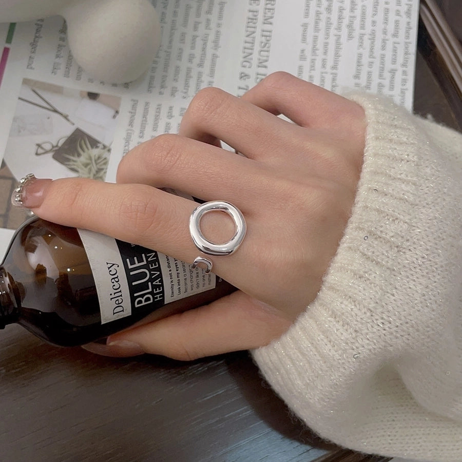 Hollow Out Open Ring