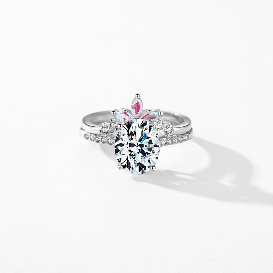 Oval Shape Zircon Ring