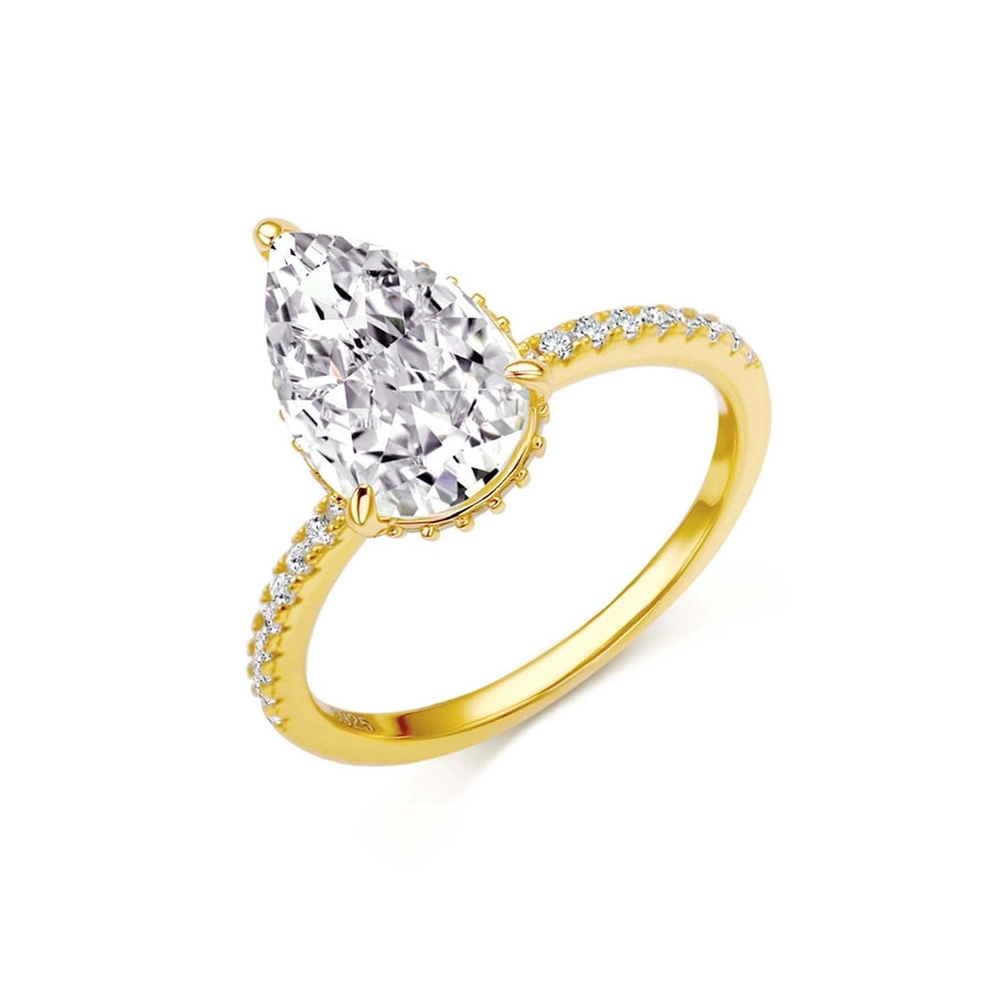 Water Drop Shape Ring
