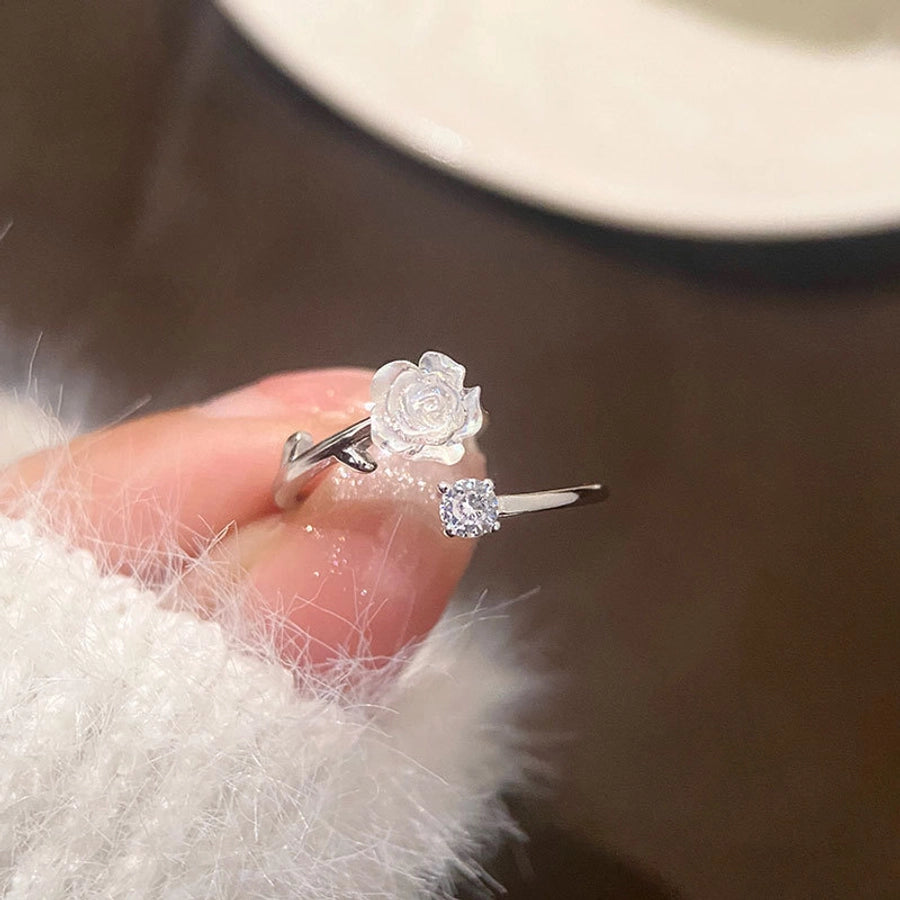 Flower Adjustable Ring