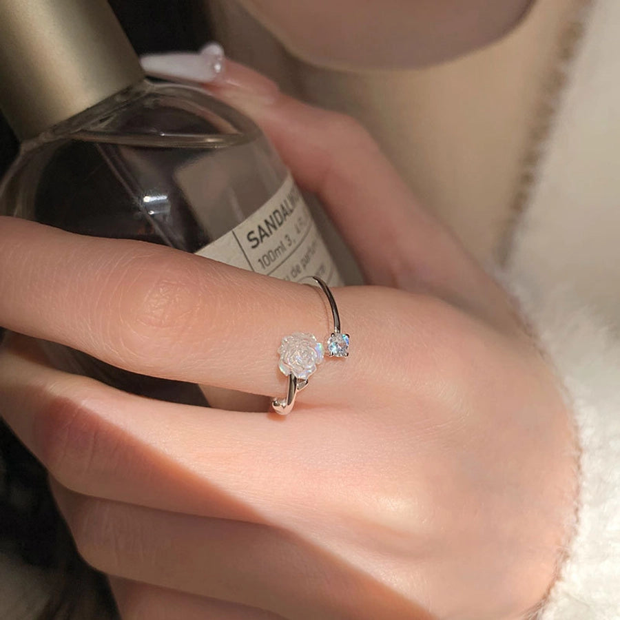 Flower Adjustable Ring