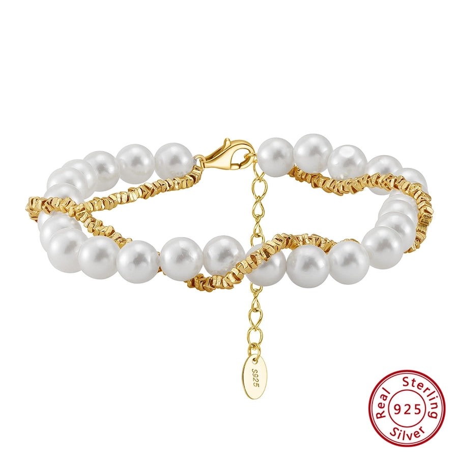 Pearl Silver Bracelets